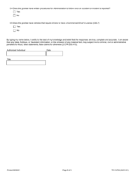 Form TR CVP02 Programmatic Risk Assessment: Consolidated Vehicle Procurement (Cvp) - Illinois, Page 5