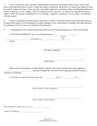 Form 2 (State Form 46781) Personal Disclosure Form - Indiana, Page 12