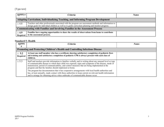 Iowa Quality Preschool Program Standards Program Portfolio Checklist - Iowa, Page 3