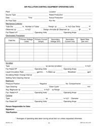 DNR Form 542-1479 Proposed Test Plan Protocol - Iowa, Page 11