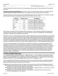 DNR Form 542-0953 Air Quality Construction Permit for a Hot Mix Asphalt Plant - Iowa, Page 10