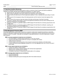 DNR Form 542-0954 Air Quality Construction Permit for a Concrete Batch Plant - Iowa, Page 11
