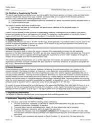 DNR Form 542-0954 Air Quality Construction Permit for a Concrete Batch Plant - Iowa, Page 6