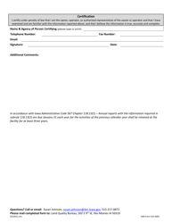 DNR Form 542-8005 Appliance Demanufacturing Annual Report - Iowa, Page 2