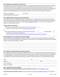 DNR Form 542-0680 Disadvantaged Unsewered Community Analysis - Iowa, Page 2