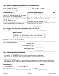 DNR Form 542-1246 Disadvantaged Community Matrix - Iowa, Page 2