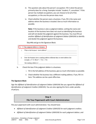 Form JGM101 Instructions - Docketing a Foreign Judgment - Minnesota, Page 7
