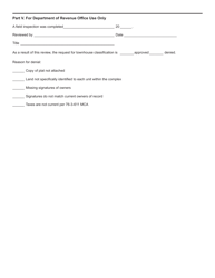 Form AB-10 Request for Townhome Classification - Montana, Page 3