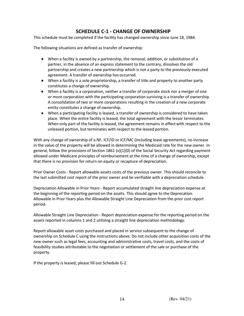 Instructions for Financial and Statistical Report - Iowa, Page 14