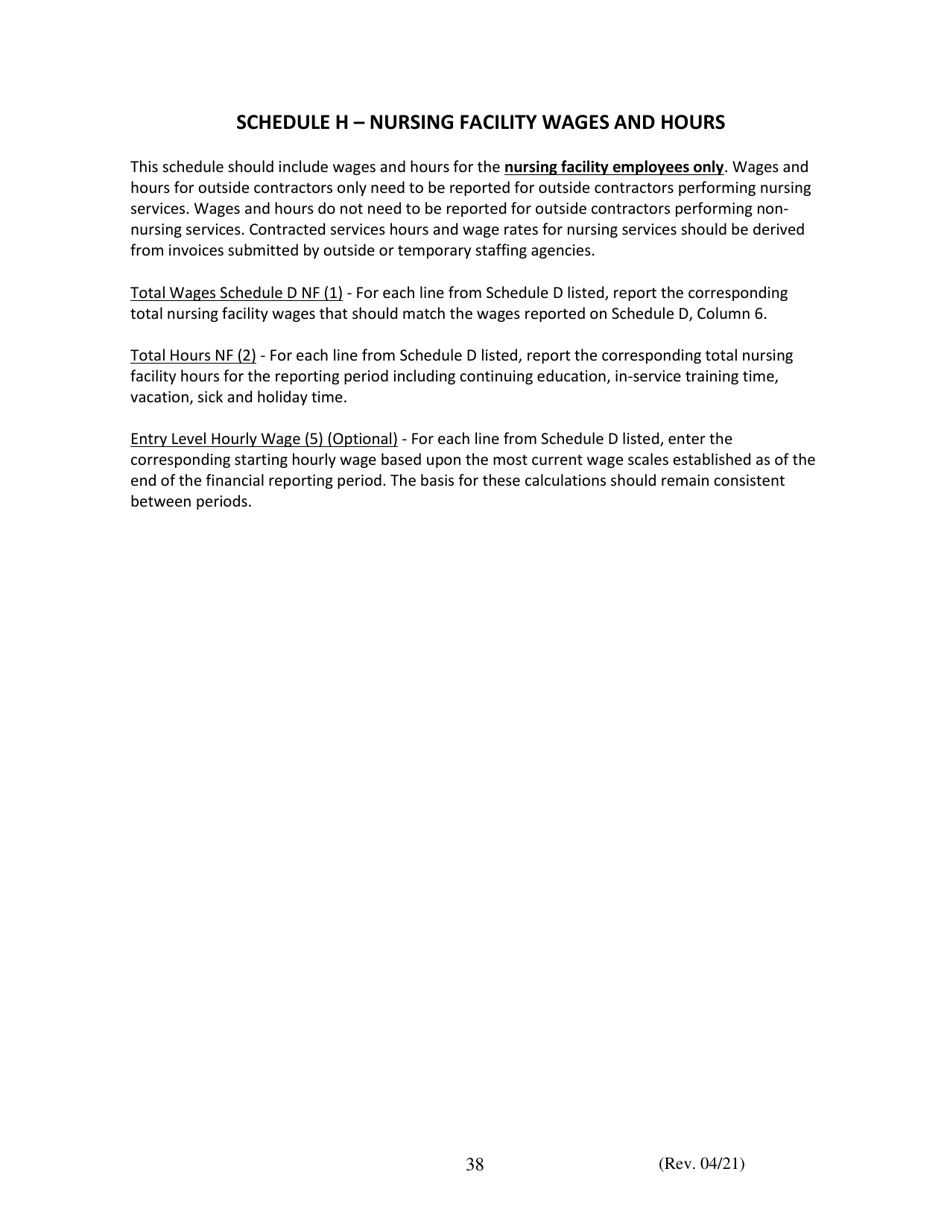 Instructions for Financial and Statistical Report - Iowa, Page 38