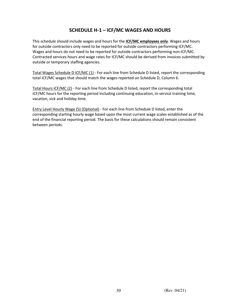 Instructions for Financial and Statistical Report - Iowa, Page 39