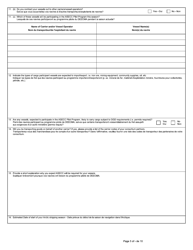 Form BSF786 Arctic Shipping Electronic Commercial Clearance (Asecc) Program Carrier Pre-season Profile - Canada (English/French), Page 5