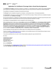 Form CPT127 Certificate of Coverage Under the Canada Pension Plan Pursuant to Articles 6 to 11 of the Agreement on Social Security Between Canada and the Kingdom of Norway - Canada (English/French/Norwegian), Page 3