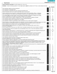 Form T2 Corporation Income Tax Return (2020 and Later Tax Years) - Canada, Page 2