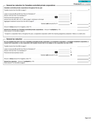 Form T2 Corporation Income Tax Return (2020 and Later Tax Years) - Canada, Page 5
