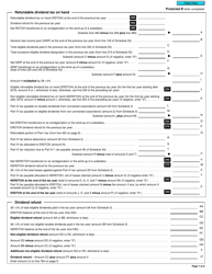 Form T2 Corporation Income Tax Return (2020 and Later Tax Years) - Canada, Page 7