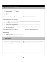 Application for a Permit to Operate an Asphalt Plant - Prince Edward Island, Canada, Page 4