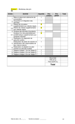 Devis Type De Services Professionnels - Elaboration D&#039;un Plan De Securite - Quebec, Canada (French), Page 15