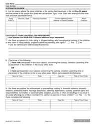 Form NHJB-2057-F Petition for Divorce - New Hampshire, Page 2