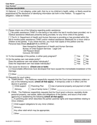 Form NHJB-2057-F Petition for Divorce - New Hampshire, Page 3