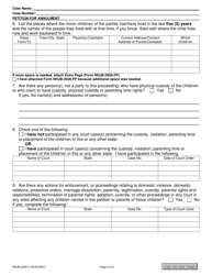 Form NHJB-2245-F Petition to Annul Marriage - New Hampshire, Page 2