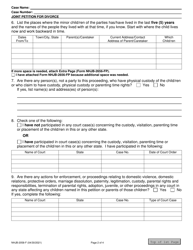 Form NHJB-2058-F Joint Petition for Divorce - New Hampshire, Page 2
