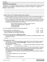 Form NHJB-2059-F Petition for Legal Separation - New Hampshire, Page 3