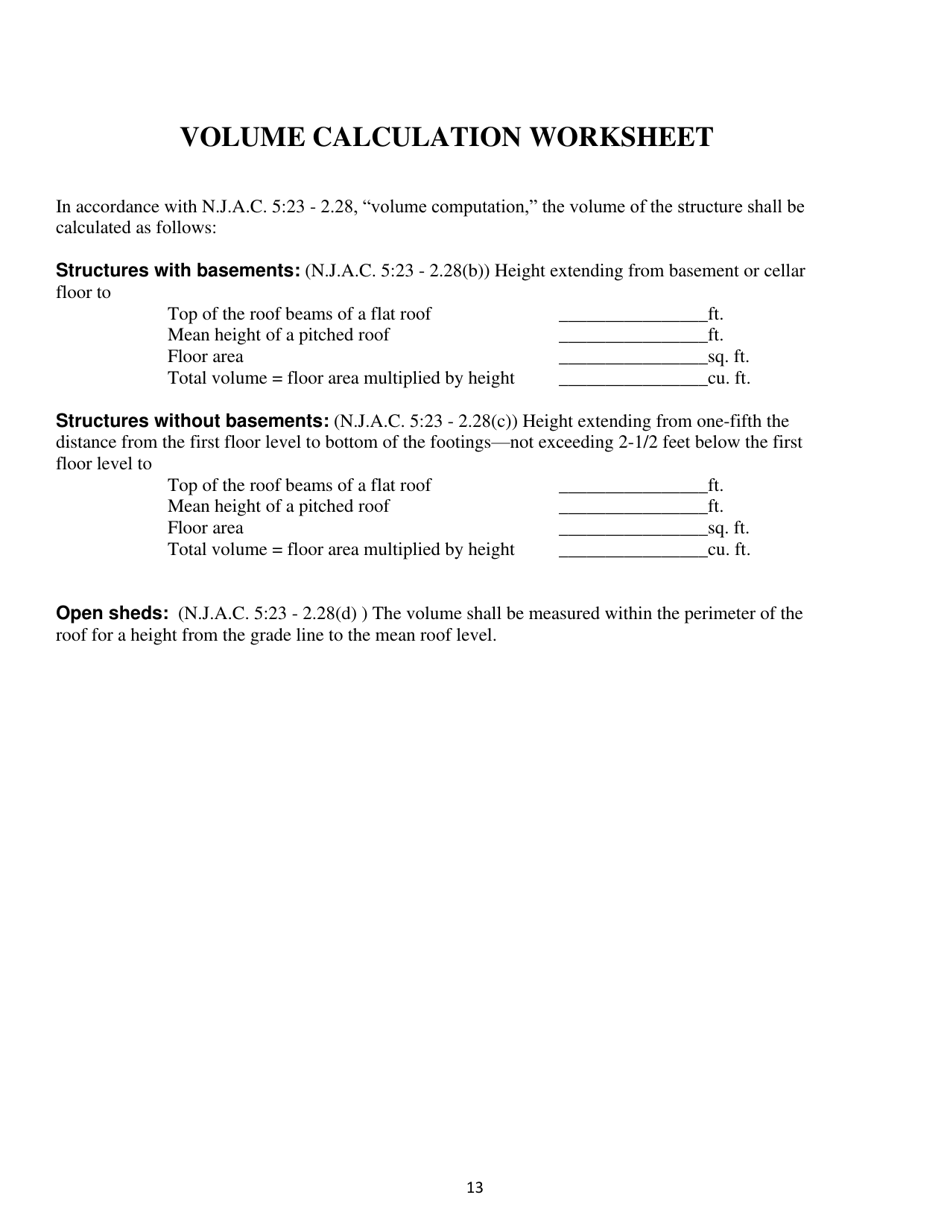 Plan Review Instructions - New Jersey, Page 13