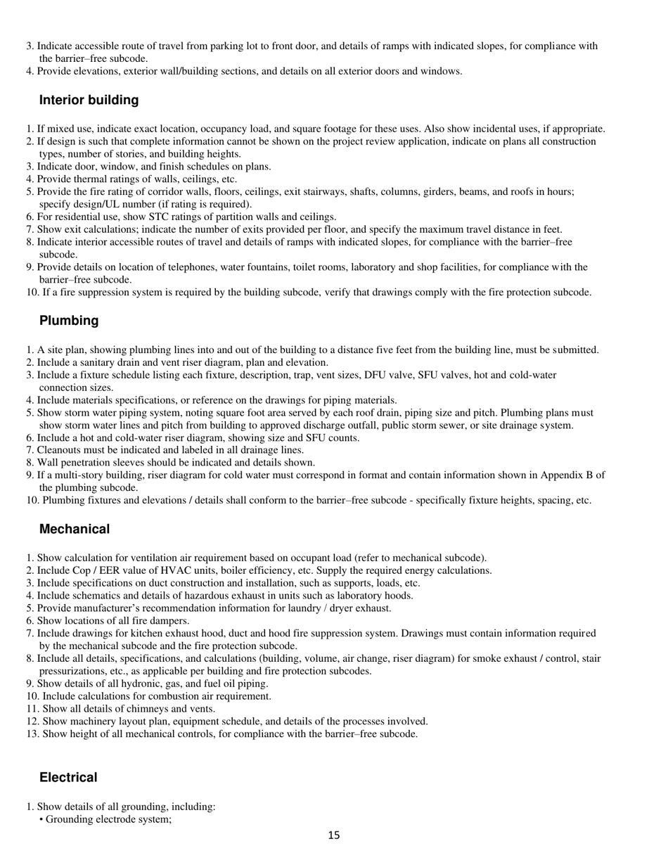 Plan Review Instructions - New Jersey, Page 15