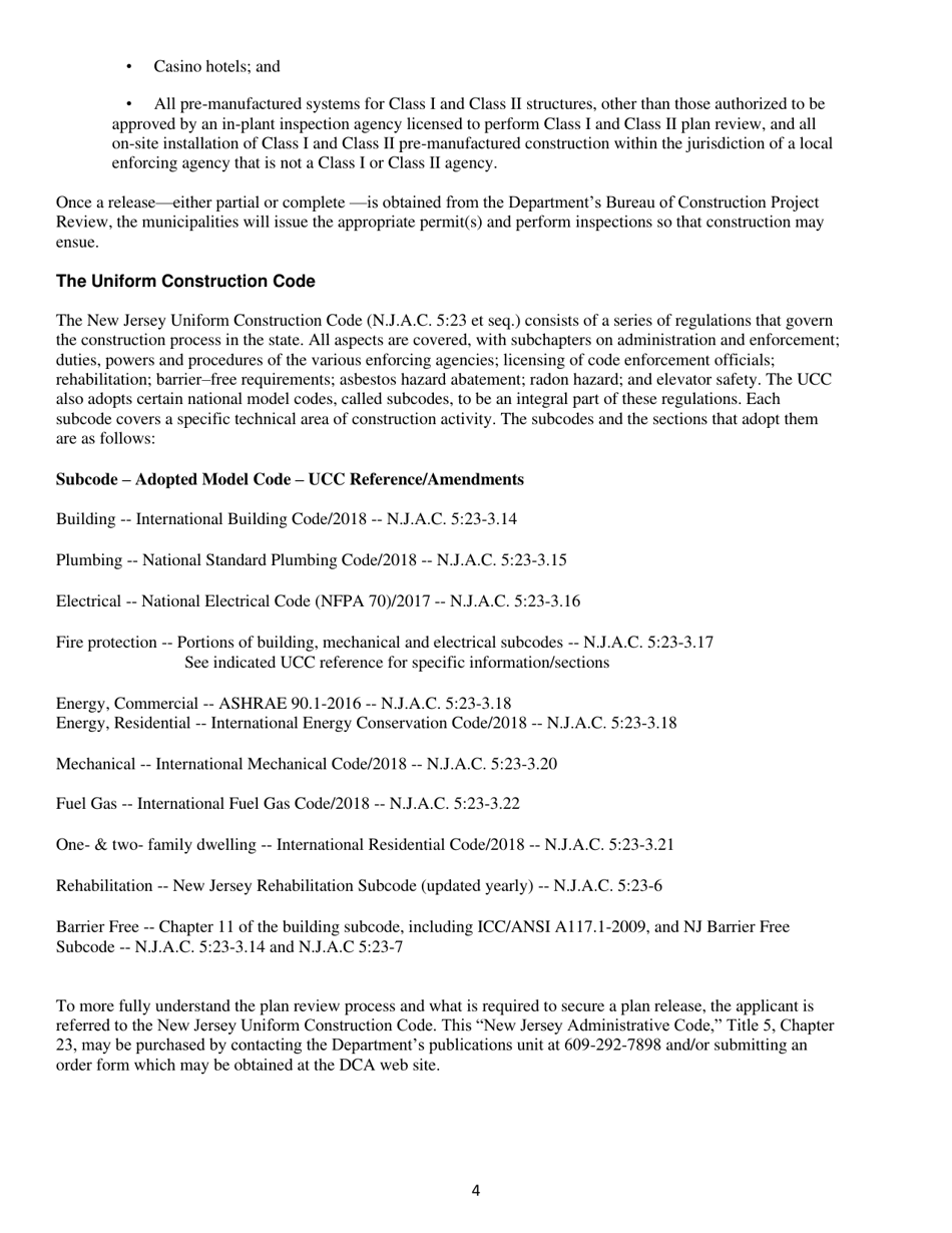 Plan Review Instructions - New Jersey, Page 4