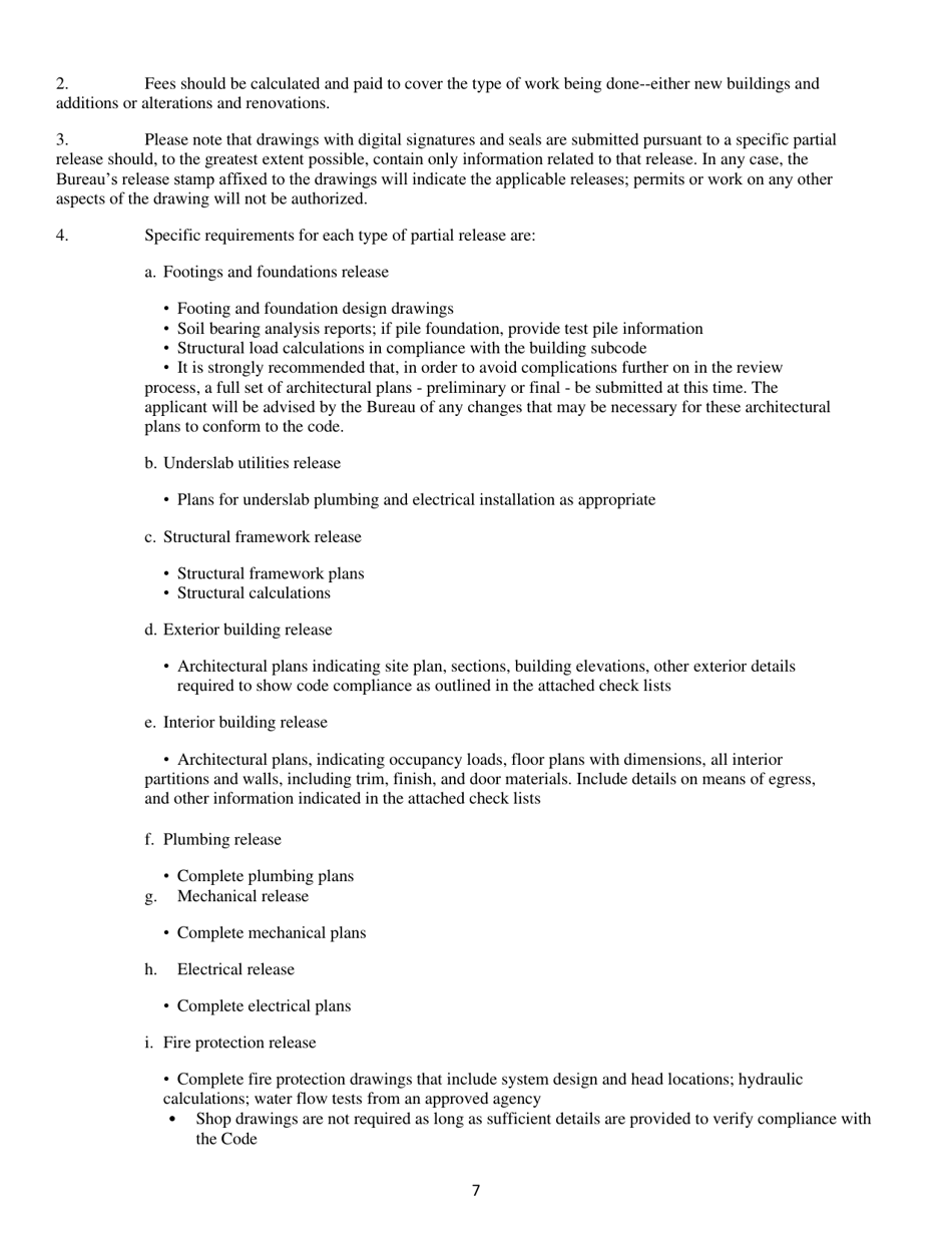 Plan Review Instructions - New Jersey, Page 7