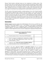 Instructions for Form D-400, D-400TC Schedule 3, A, AM, PN, PN-1 - North Carolina, Page 2