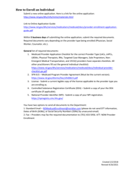 Targeted Case Management Application Checklists &amp; Attestations - North Dakota, Page 24