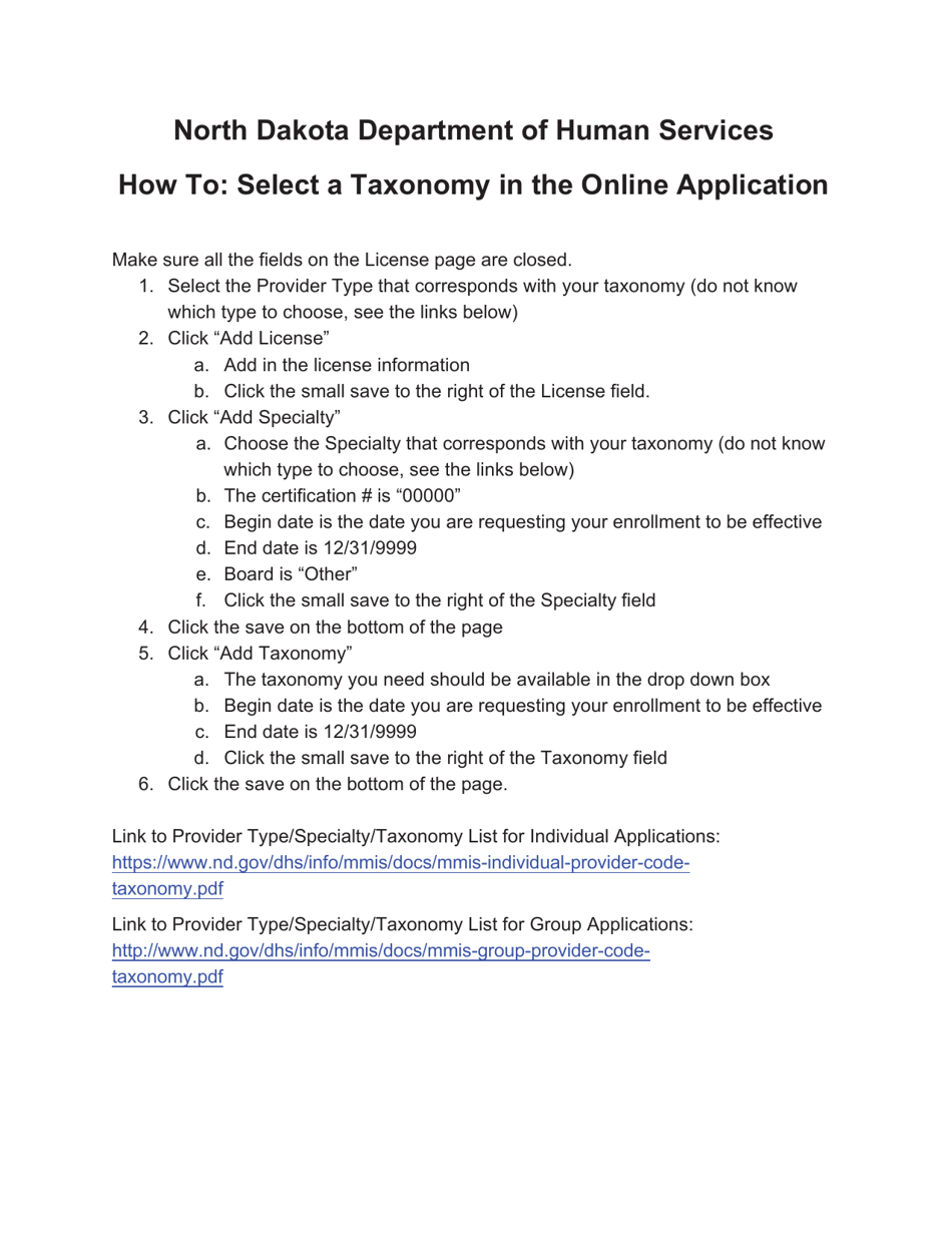 Targeted Case Management Application Checklists  Attestations - North Dakota, Page 31