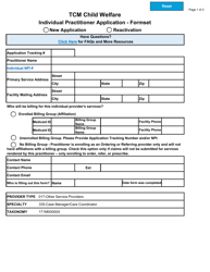 Targeted Case Management Application Checklists &amp; Attestations - North Dakota, Page 3