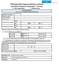 Targeted Case Management Application Checklists &amp; Attestations - North Dakota, Page 5