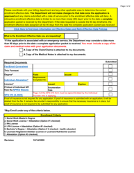 Targeted Case Management Application Checklists &amp; Attestations - North Dakota, Page 6