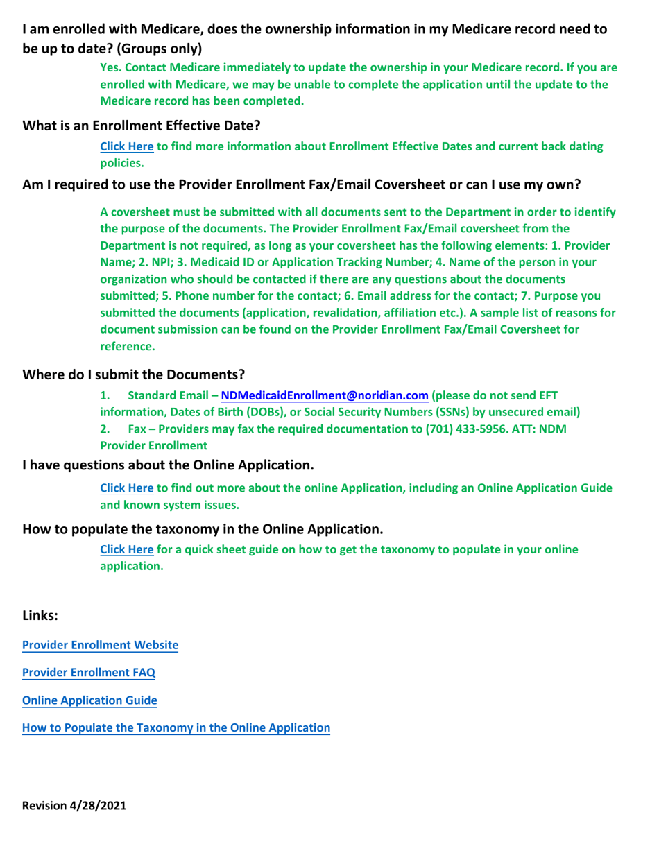 Non-emergent Medical Transportation Application Checklists - North Dakota, Page 10