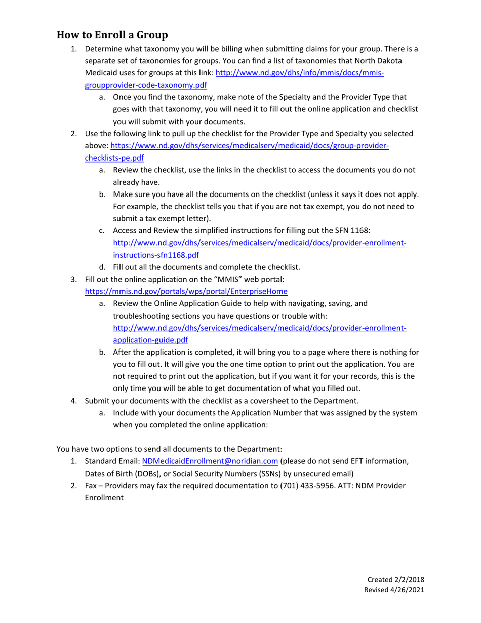 Non-emergent Medical Transportation Application Checklists - North Dakota, Page 12