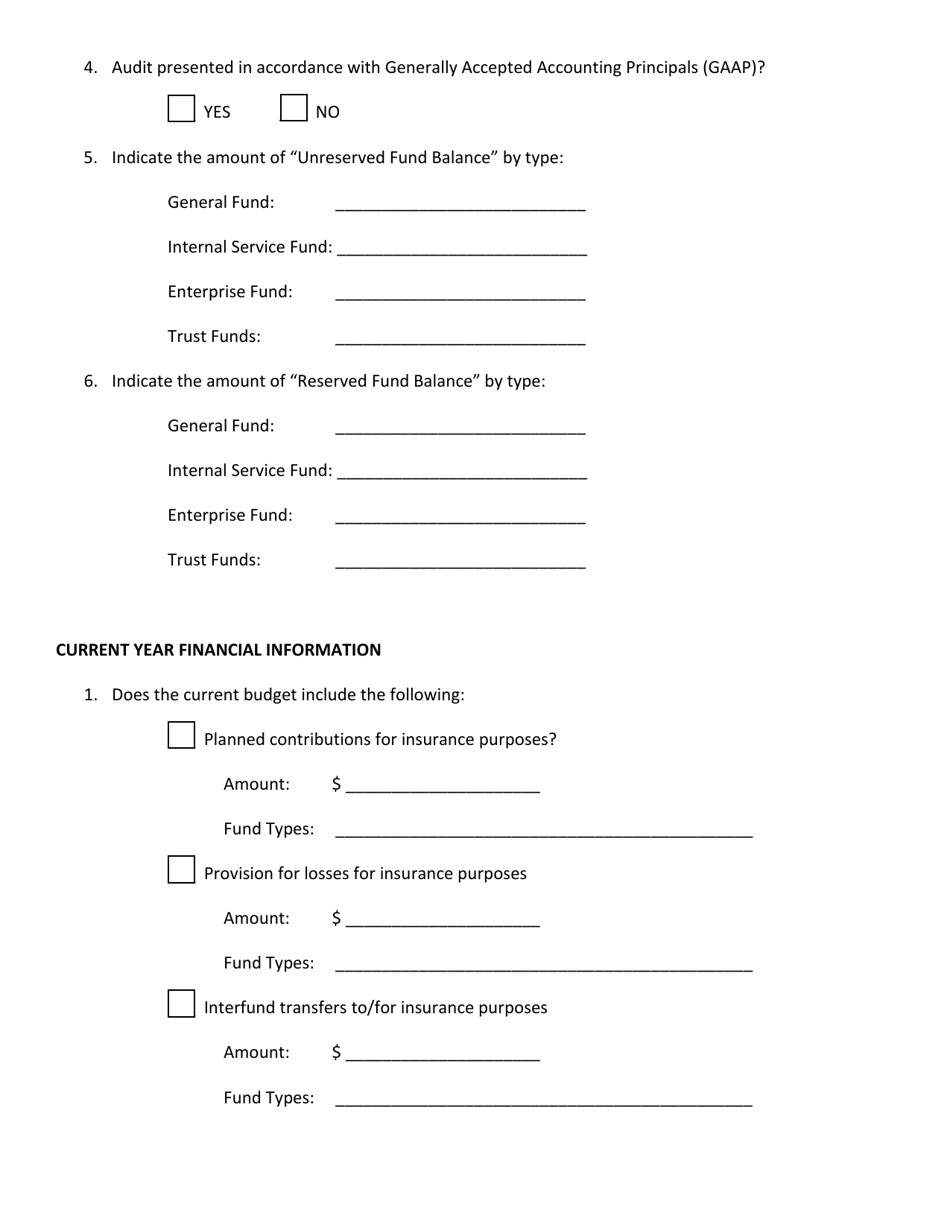 Application for Certificate of Self Insurance - Rhode Island, Page 3