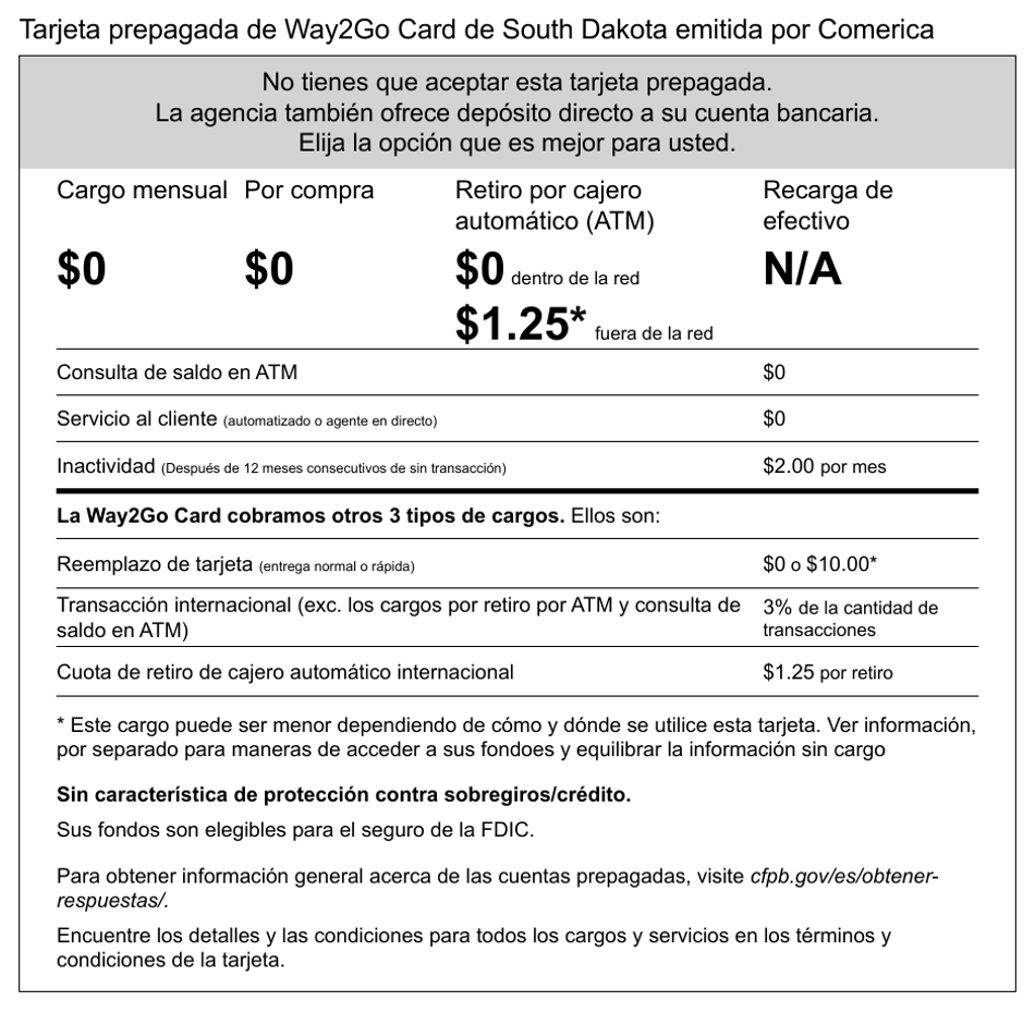 Form DSS-NEMT-952 Non-emergency Medical Travel (Nemt) Payment Authorization Form - South Dakota (English / Spanish), Page 2