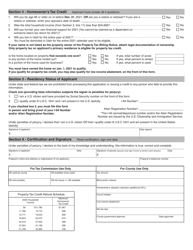 Form TC-90CY Low Income Abatement and Homeowner&#039;s Tax Credit Application - Utah, Page 2
