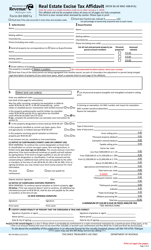 Form REV84 0001A Real Estate Excise Tax Affidavit - Washington, Page 3