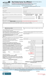Form REV84 0001A Real Estate Excise Tax Affidavit - Washington, Page 4