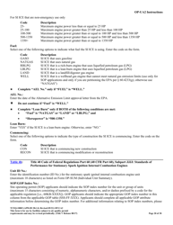 Form TCEQ-10003 (OP-UA2) Stationary Reciprocating Internal Combustion Engine Attributes - Texas, Page 20