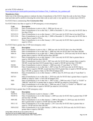 Form TCEQ-10003 (OP-UA2) Stationary Reciprocating Internal Combustion Engine Attributes - Texas, Page 21