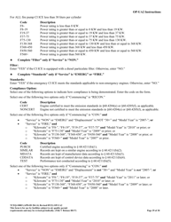 Form TCEQ-10003 (OP-UA2) Stationary Reciprocating Internal Combustion Engine Attributes - Texas, Page 29