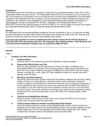 Form TCEQ-10489 (APD-CERT) Certification of Emission Limits - Texas, Page 2