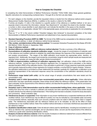 Form TCEQ-10364 Application for Analytical Method Modification - Texas, Page 15