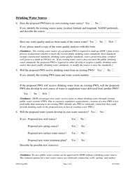 Form DDW-Eng-0001 New Public Drinking Water System Application - Utah, Page 3